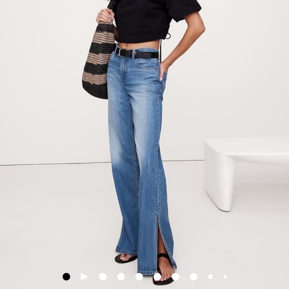 Banana Republic - Split Hem Jeans W27